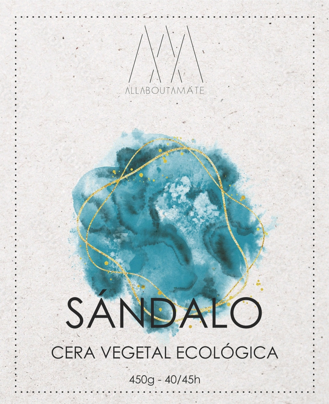 Vela de Tarro - Sándalo