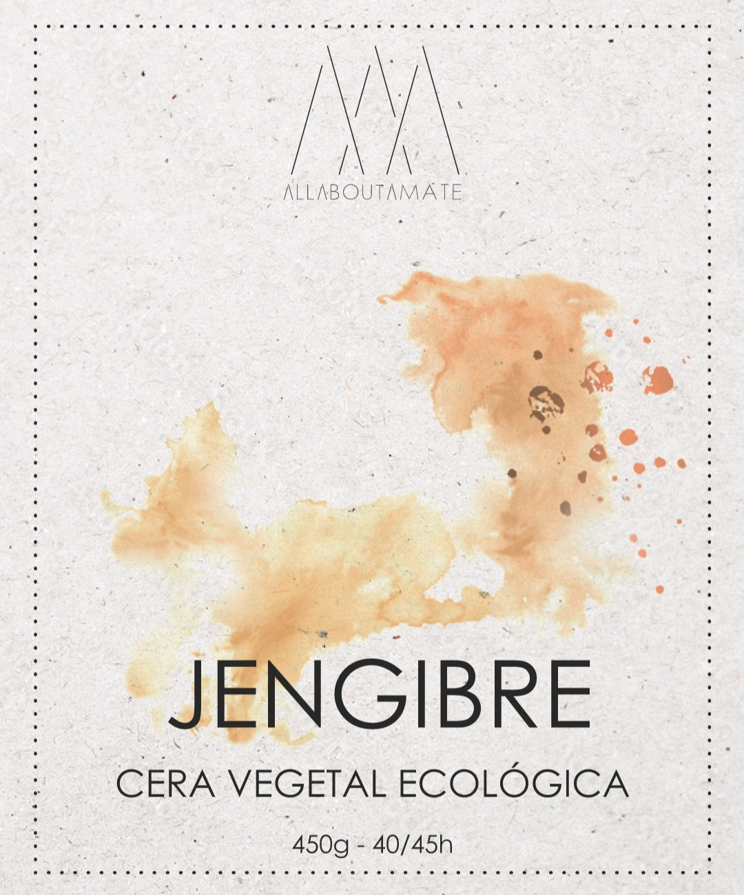 Vela de Tarro - Galleta de Jengibre