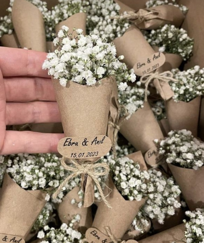 Mini Ramo de Flor Preservada