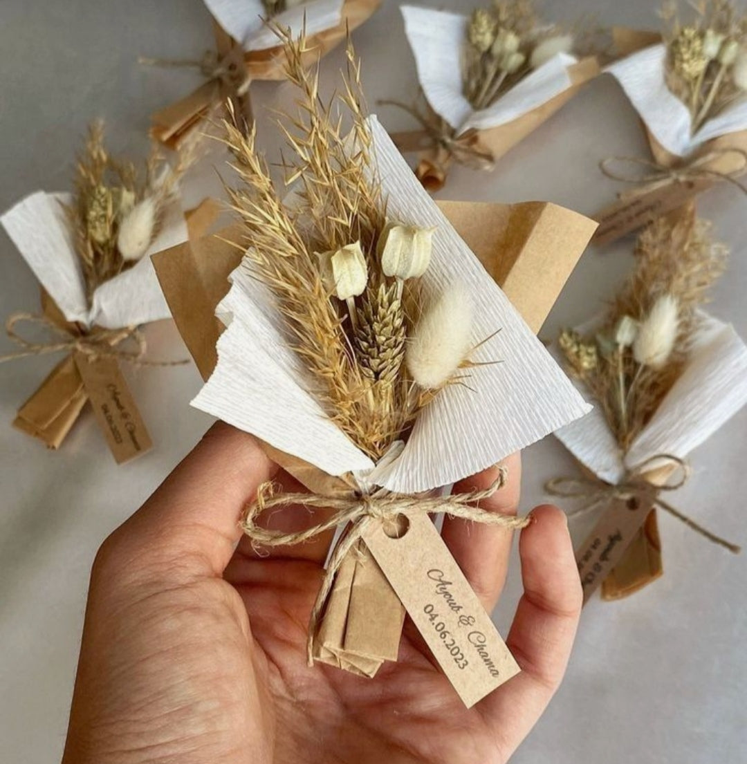 Mini Ramo de Flor Preservada