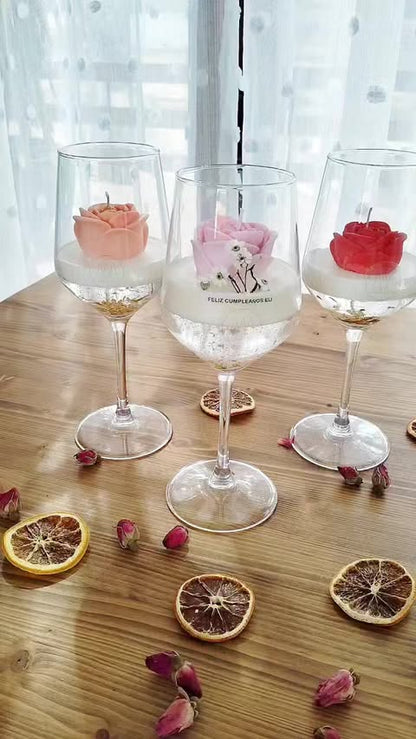 Cóctel Floral con Destellos