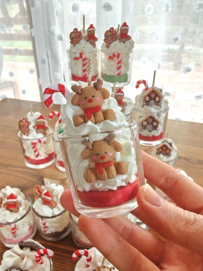 Amor por Mini Velas de Navidad