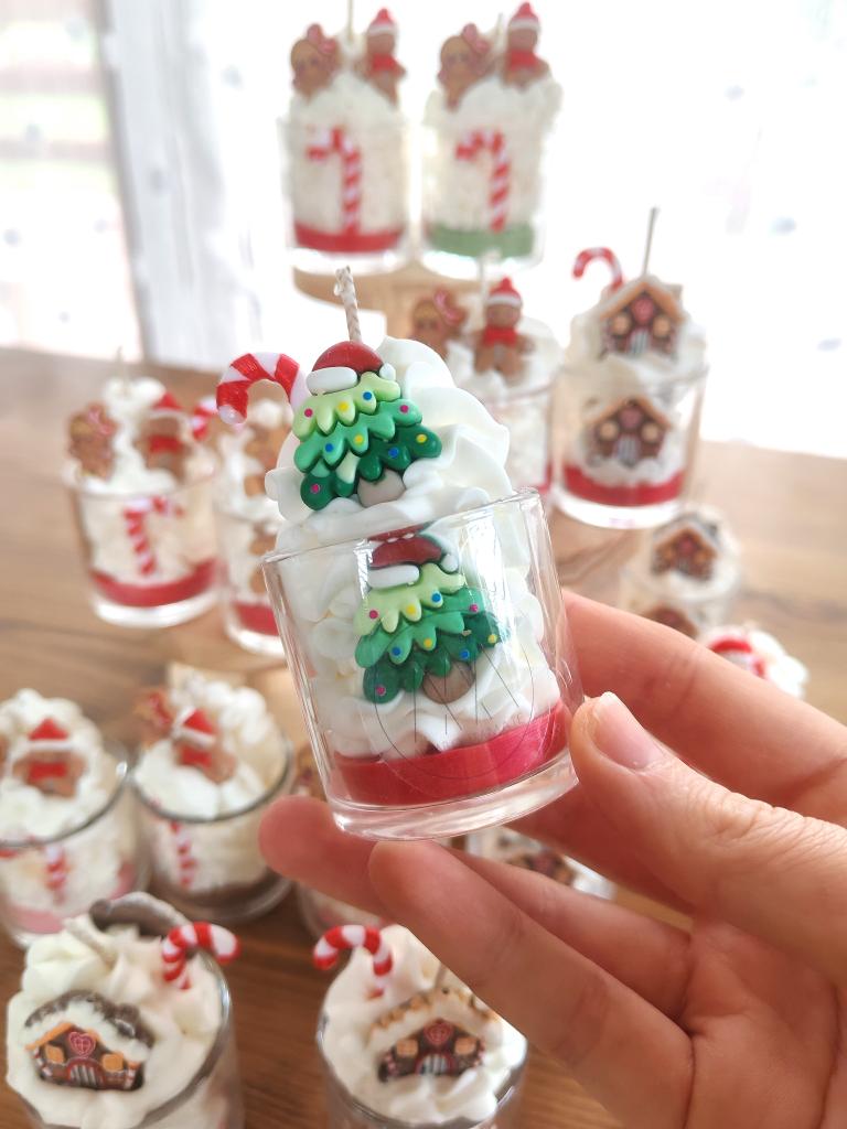 Amor por Mini Velas de Navidad