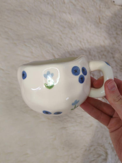 Taza Tulipan y Arándanos