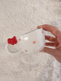 Taza Floral con Lazo