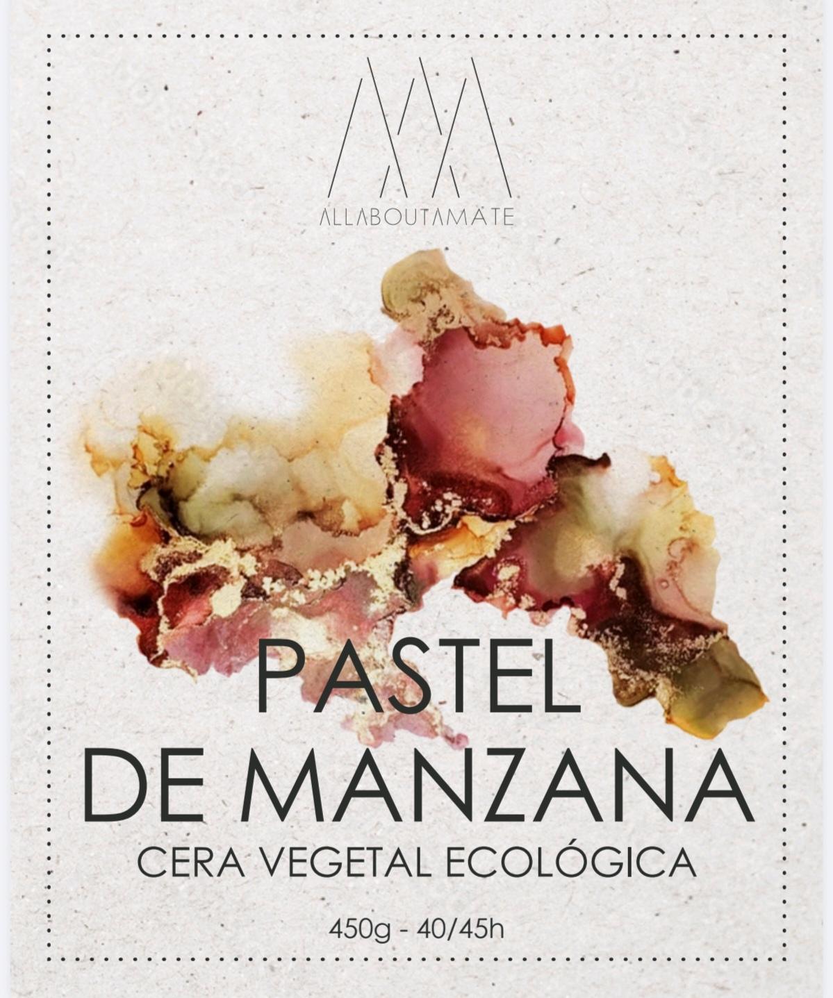 Vela de Tarro - Pastel de Manzana