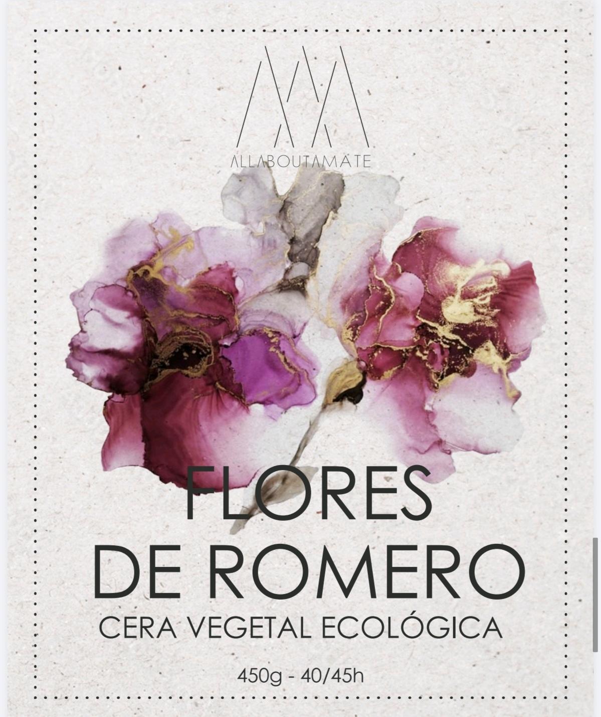 Vela de Tarro - Flores de Romero