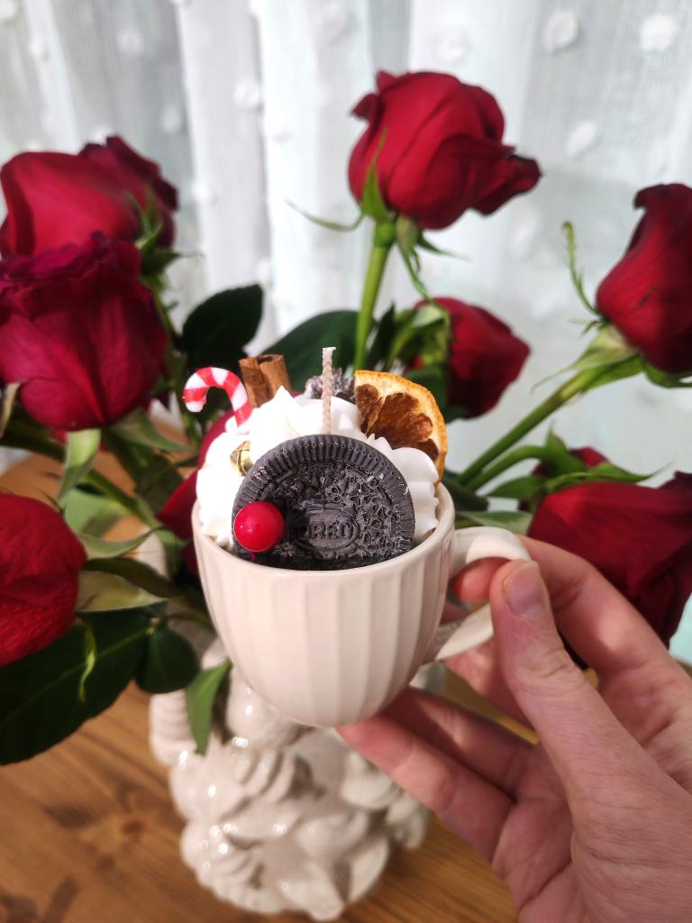 A por Tazas Navideñas + Velas Vasos Navideños